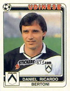 Cromo Daniel Ricardo Bertoni - Calciatori 1986-1987 n. 294 - Panini
