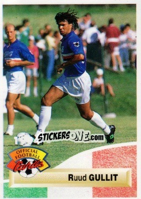 Cromo Ruud Gullit - U.N.F.P. Football Cards 1993-1994 n. 269 - Panini