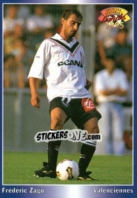 Figurina Frederic Zago - U.N.F.P. Football Cards 1994-1995 n. 10 - Panini