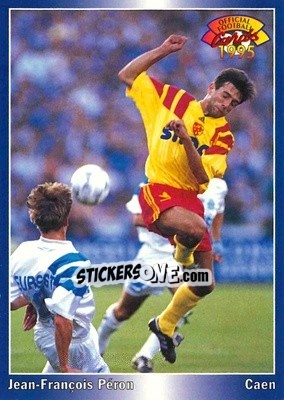 Figurina Jean-Francois Peron - U.N.F.P. Football Cards 1994-1995 n. 61 - Panini