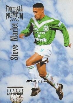 Figurina Steve Marlet - U.N.F.P. Football Cards 1994-1995. Premium n. 104 - Panini