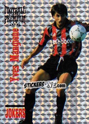 Cromo Yves Mangione - U.N.F.P. Football Cards 1994-1995. Premium n. J13 - Panini