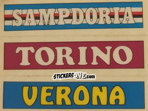 Cromo Sampdoria/torino/verona - Calciatori 1988-1989 n. PN6 - Panini
