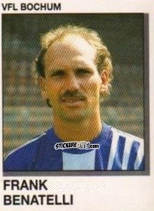 Sticker Frank Benatelli - German Football Bundesliga 1991-1992 n. 7 - Panini