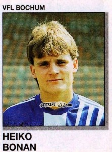Sticker Heiko Bonan - German Football Bundesliga 1991-1992 n. 8 - Panini