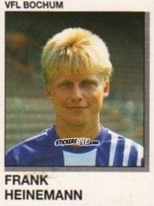 Sticker Frank Heinemann - German Football Bundesliga 1991-1992 n. 9 - Panini