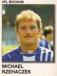 Sticker Michael Rzehaczek - German Football Bundesliga 1991-1992 n. 11 - Panini