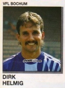 Sticker Dirk Helmig - German Football Bundesliga 1991-1992 n. 14 - Panini