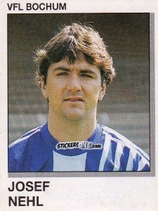 Figurina Josef Nehl - German Football Bundesliga 1991-1992 n. 16 - Panini