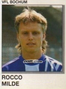 Figurina Rocco Milde - German Football Bundesliga 1991-1992 n. 17 - Panini