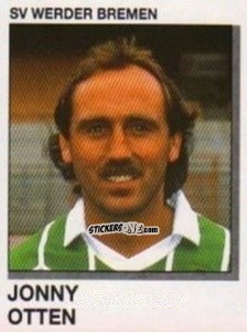 Cromo Jonny Otten - German Football Bundesliga 1991-1992 n. 26 - Panini