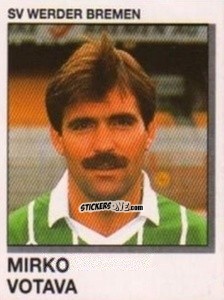 Figurina Mirko Votava - German Football Bundesliga 1991-1992 n. 29 - Panini