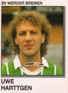 Sticker Uwe Harttgen - German Football Bundesliga 1991-1992 n. 30 - Panini