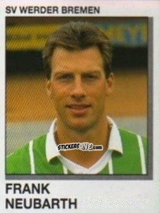 Figurina Frank Neubarth - German Football Bundesliga 1991-1992 n. 35 - Panini