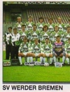 Sticker Team - German Football Bundesliga 1991-1992 n. 37 - Panini