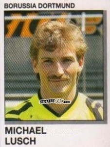 Cromo Michael Lusch - German Football Bundesliga 1991-1992 n. 47 - Panini
