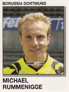 Cromo Michael Rummenigge - German Football Bundesliga 1991-1992 n. 49 - Panini