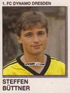Sticker Steffen Buttner - German Football Bundesliga 1991-1992 n. 59 - Panini