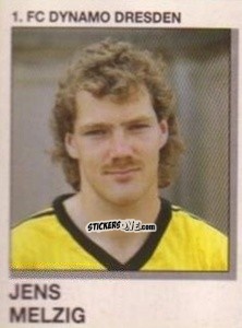 Sticker Jens Melzig - German Football Bundesliga 1991-1992 n. 62 - Panini