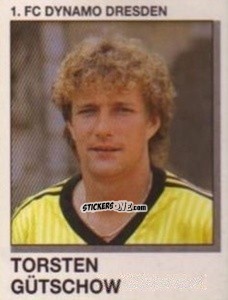 Sticker Torsten Gutschow - German Football Bundesliga 1991-1992 n. 71 - Panini