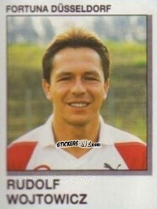 Cromo Rudolf Wojtowicz - German Football Bundesliga 1991-1992 n. 80 - Panini