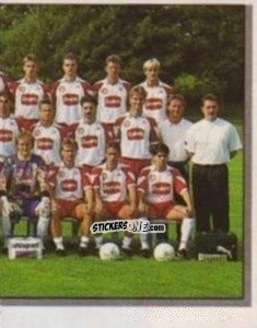 Sticker Team - German Football Bundesliga 1991-1992 n. 92 - Panini