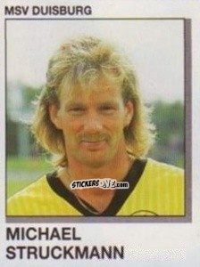 Sticker Michael Struckmann - German Football Bundesliga 1991-1992 n. 98 - Panini
