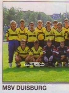 Sticker Team - German Football Bundesliga 1991-1992 n. 109 - Panini