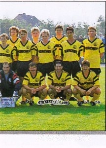Sticker Team - German Football Bundesliga 1991-1992 n. 110 - Panini