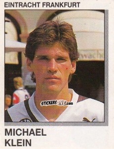 Sticker Michael Klein - German Football Bundesliga 1991-1992 n. 114 - Panini