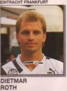 Sticker Dietmar Roth - German Football Bundesliga 1991-1992 n. 116 - Panini