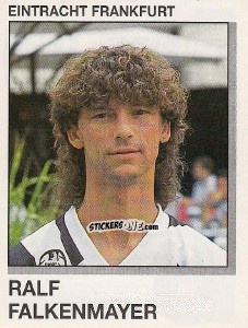 Cromo Ralf Falkenmayer - German Football Bundesliga 1991-1992 n. 118 - Panini