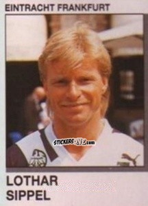 Sticker Lothar Sippel - German Football Bundesliga 1991-1992 n. 125 - Panini