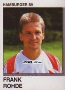 Figurina Frank Rohde - German Football Bundesliga 1991-1992 n. 130 - Panini
