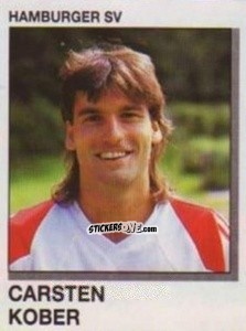 Figurina Carsten Kober - German Football Bundesliga 1991-1992 n. 131 - Panini