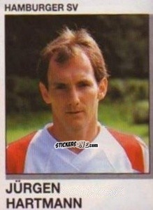 Cromo Jurgen hartmann - German Football Bundesliga 1991-1992 n. 133 - Panini