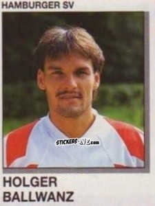 Cromo Holger Ballwanz - German Football Bundesliga 1991-1992 n. 135 - Panini