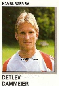 Figurina Detlev Dammeier - German Football Bundesliga 1991-1992 n. 140 - Panini