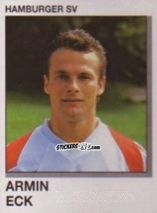 Sticker Armin Eck - German Football Bundesliga 1991-1992 n. 141 - Panini