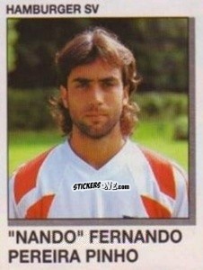 Figurina Nando Fernando Pereira Pinho - German Football Bundesliga 1991-1992 n. 143 - Panini