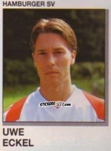 Figurina Uwe Eckel - German Football Bundesliga 1991-1992 n. 144 - Panini