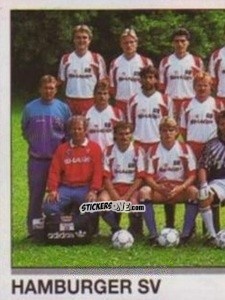 Figurina Team - German Football Bundesliga 1991-1992 n. 145 - Panini