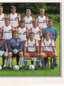 Figurina Team - German Football Bundesliga 1991-1992 n. 146 - Panini