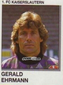 Sticker Gerald Ehrmann - German Football Bundesliga 1991-1992 n. 147 - Panini