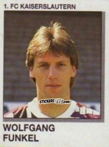 Cromo Wolfgang Funkel - German Football Bundesliga 1991-1992 n. 149 - Panini