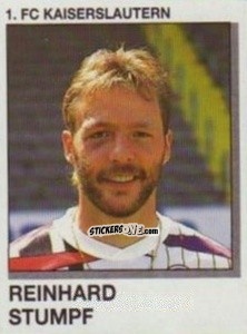Sticker Reinhard Stumpf - German Football Bundesliga 1991-1992 n. 153 - Panini