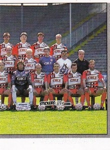 Figurina Team - German Football Bundesliga 1991-1992 n. 164 - Panini