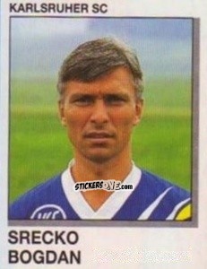 Cromo Srecko Bogdan - German Football Bundesliga 1991-1992 n. 166 - Panini