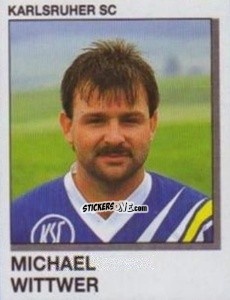 Cromo Michael Wittwer - German Football Bundesliga 1991-1992 n. 171 - Panini