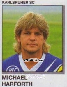 Cromo Michael Harforth - German Football Bundesliga 1991-1992 n. 172 - Panini